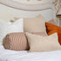 Rob Bolster Cushion | Rust/Ecru