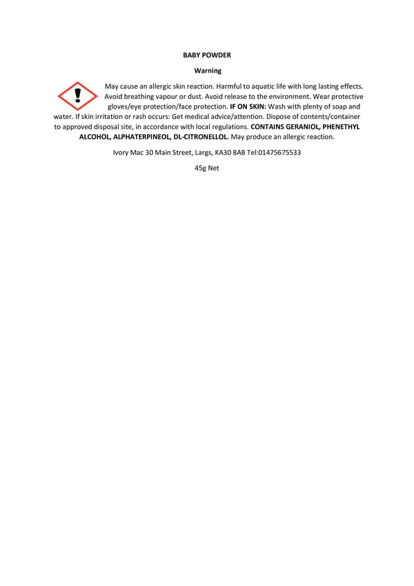 Safety information