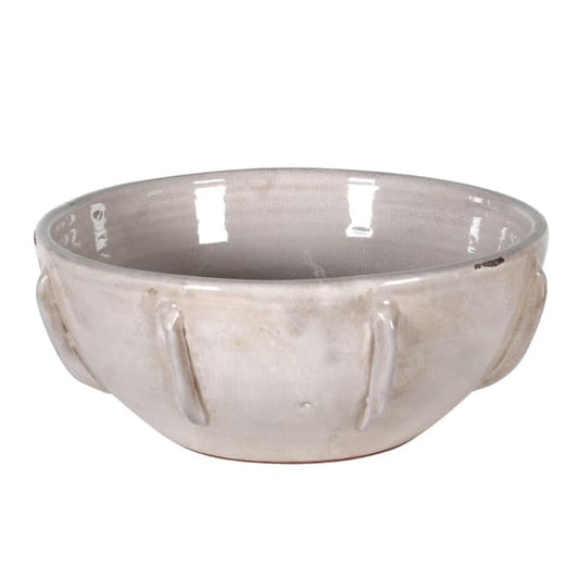 Nude Distressed Ceramic Bowl