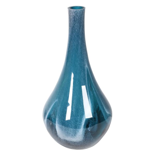 Hand Blown Mountain Shadow Vase