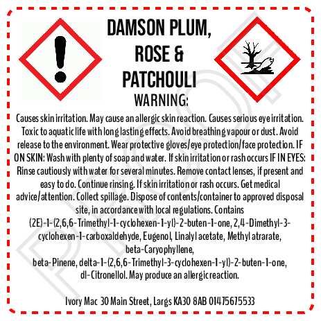 Safety information
