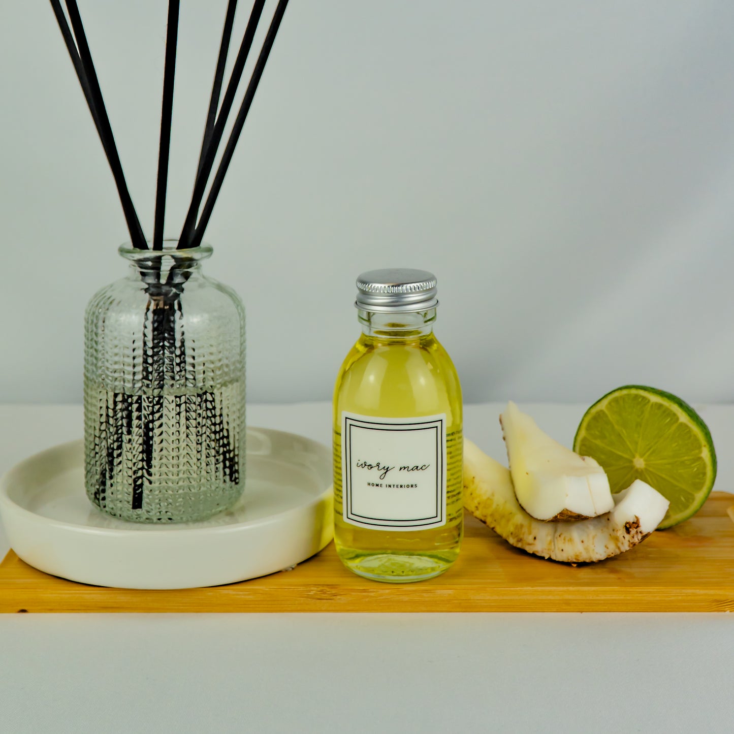 Coconut Lime 100ml Reed Diffuser Refill