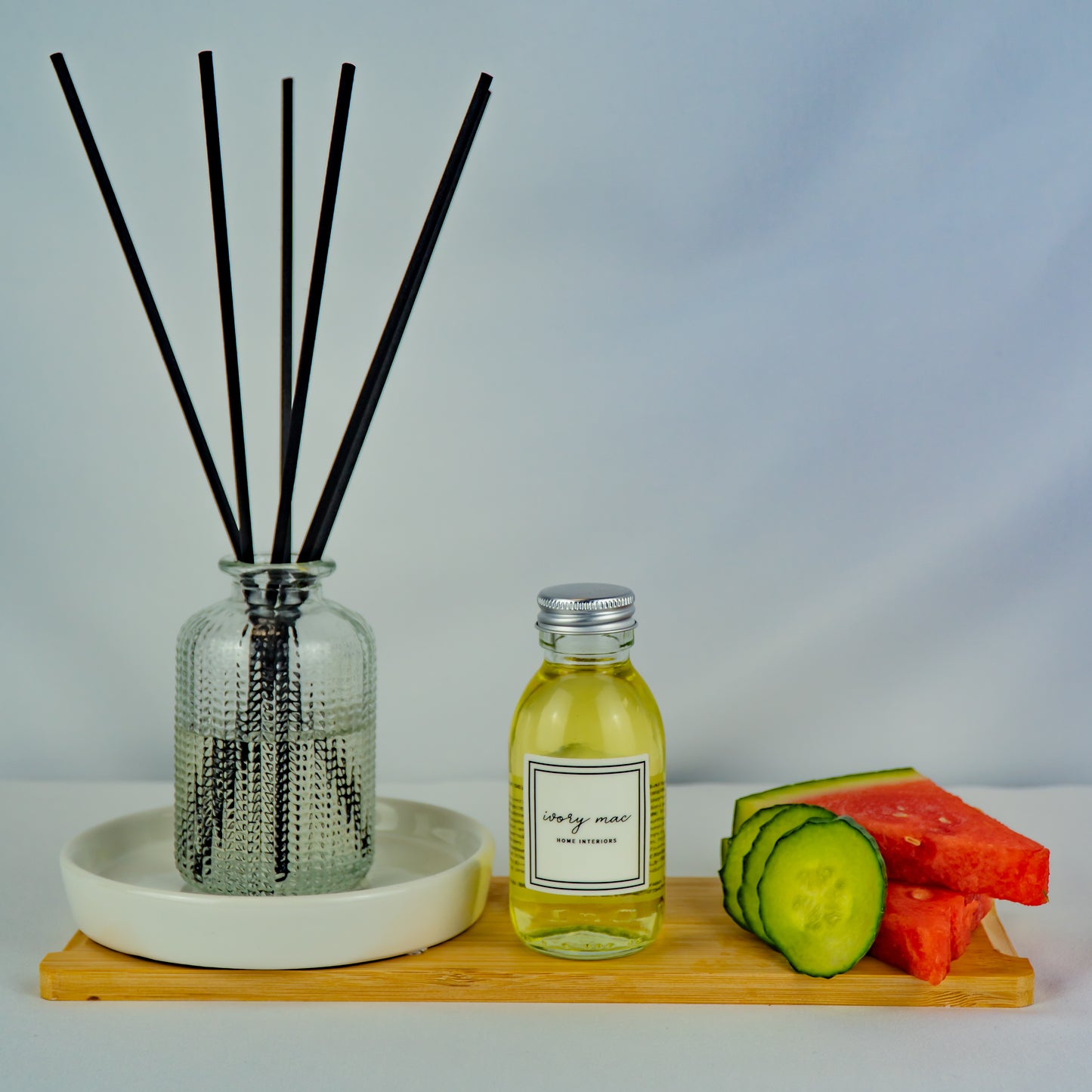 Melon & Cucumber 100ml Reed Diffuser Refill