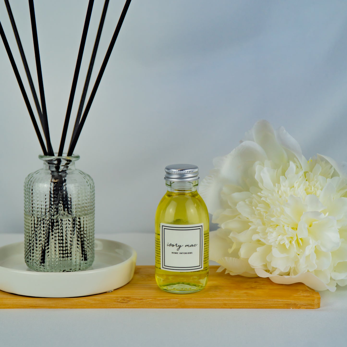 Peony & Blush Suede 100ml Reed Diffuser Refill