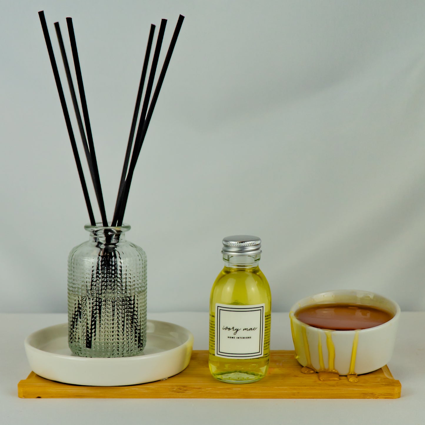 Dark Honey and Tobacco 100ml Reed Diffuser Refill