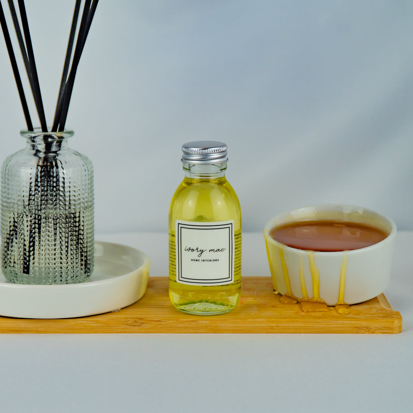 Dark Honey and Tobacco 100ml Reed Diffuser Refill