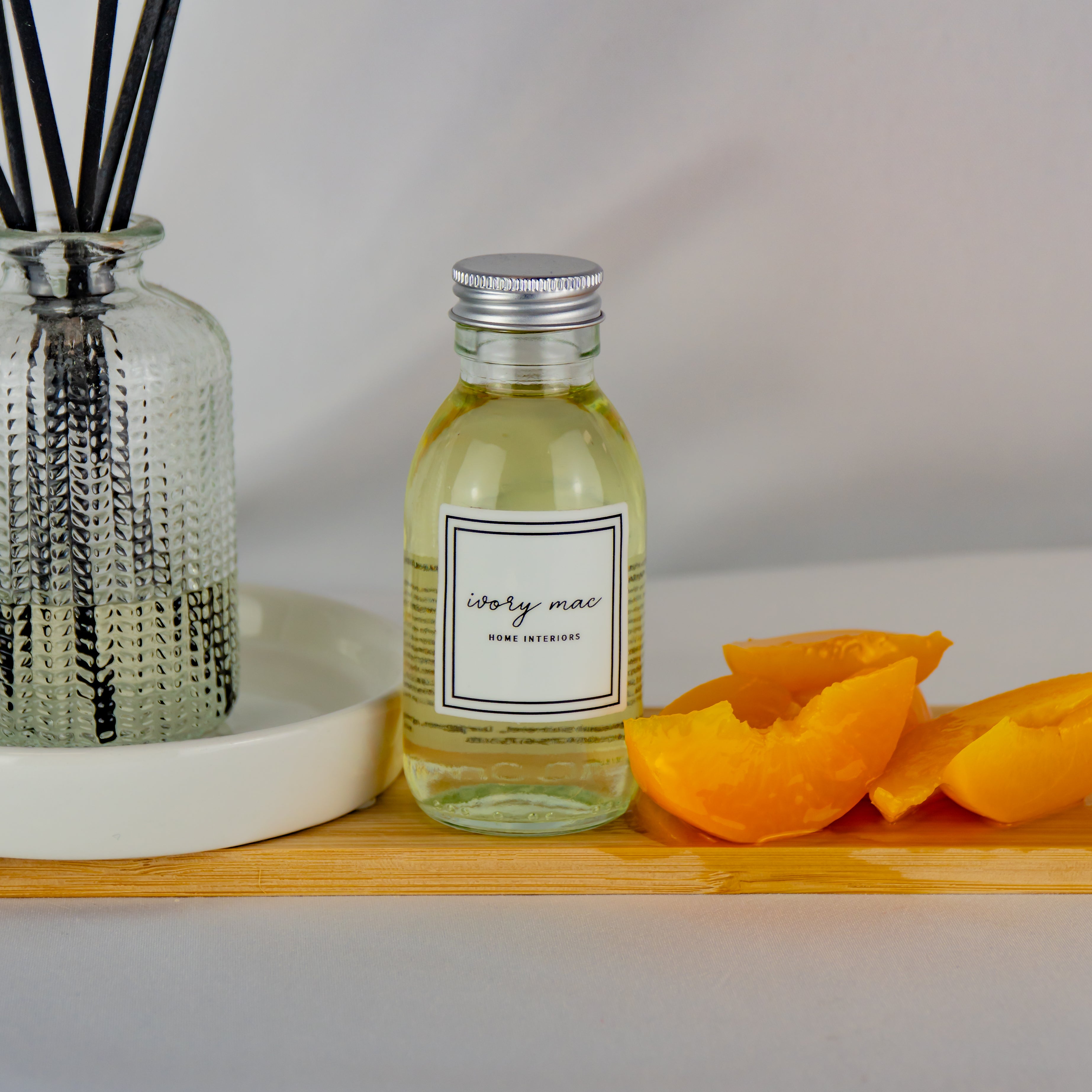 Peach Couture Reed Diffuser Refill – Ivory Mac