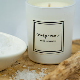 Rocksalt and Diftwood Candle