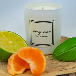 Lime, Basil and Mandarin Candle