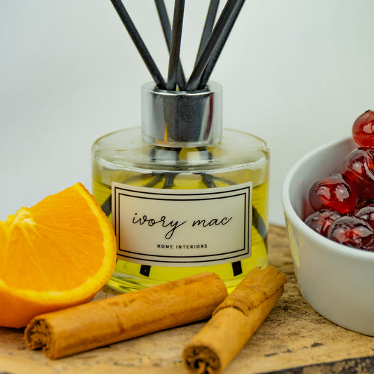 Cranberry, Cinnamon & Orange 100ml Reed Diffuser