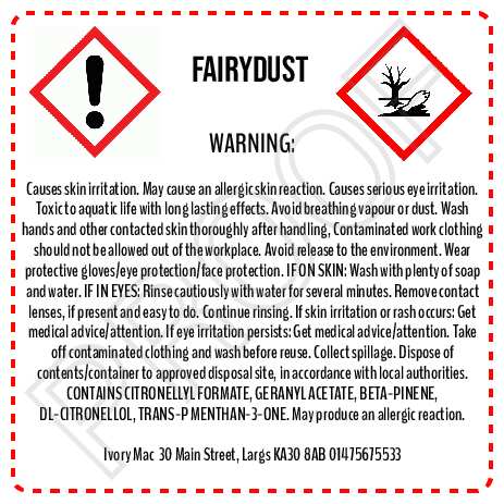 Safety information