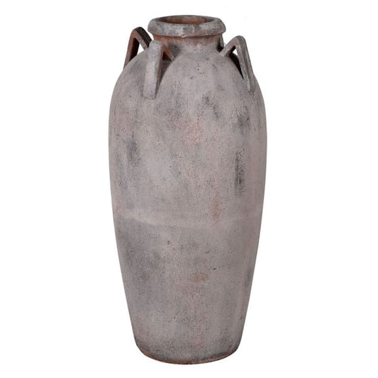 Tall Rustic Terracotta Vase