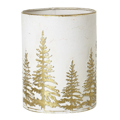 Gold Tree Design T Light Holder Large