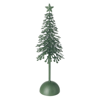 Metal Xmas Tree With Star Topper