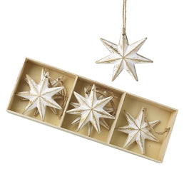 White/Gold Star Set