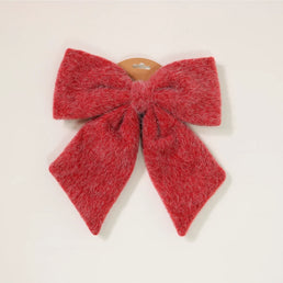 Festive Fleece Bow Large