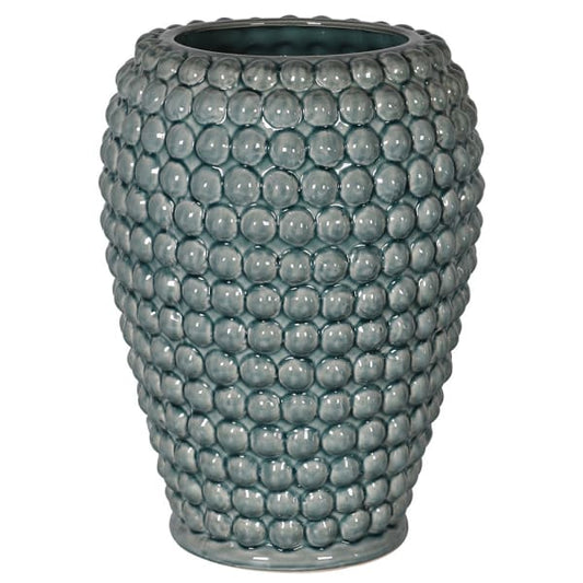 Blue Bobble Vase