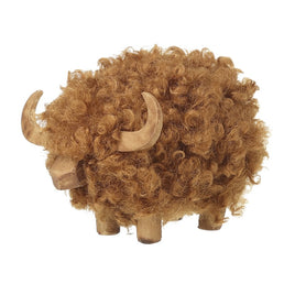 Brown Highland Cow