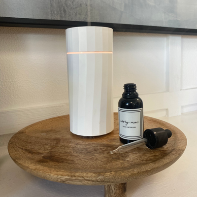 Nomad White Rechargeable USB Electric Diffuser