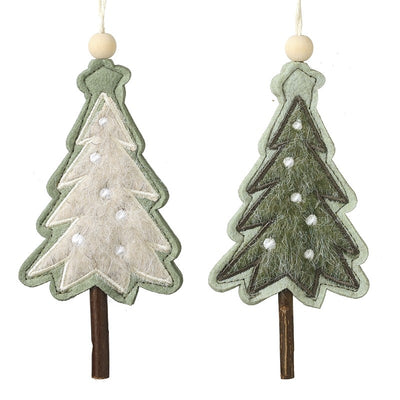 Hanging felt tree