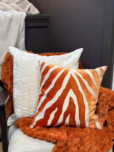 Malini Large Albie Ivory Cushion