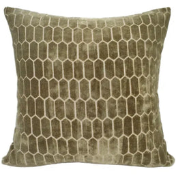 Malini Large Albie Olive Cushion