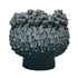 Wide Blue Coral Vase