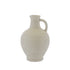 Small White Terracotta Jug Vase