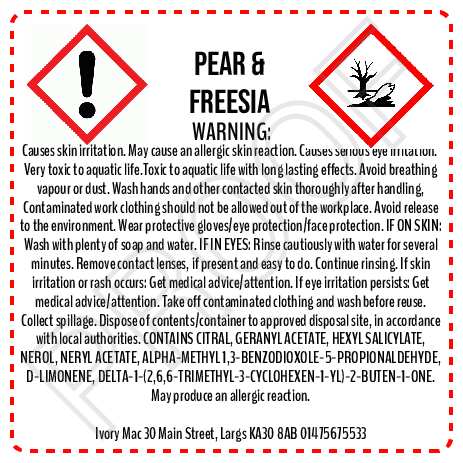 Safety information