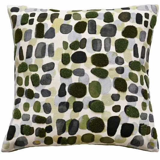 Malini Alfie Olive Cushion