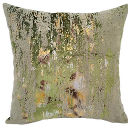 Malini Small Torcello Olive Cushion