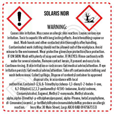 Safety information