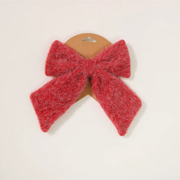Festive Fleece Bow Small