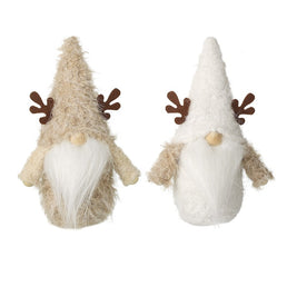 Cream& Brown Gonks With Antlers