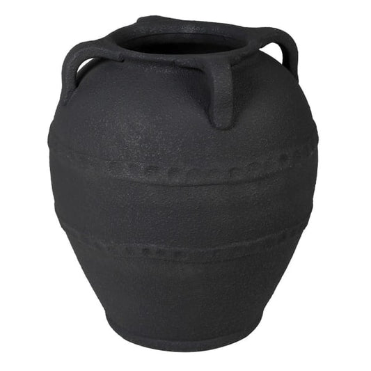 Black Terracotta Vase