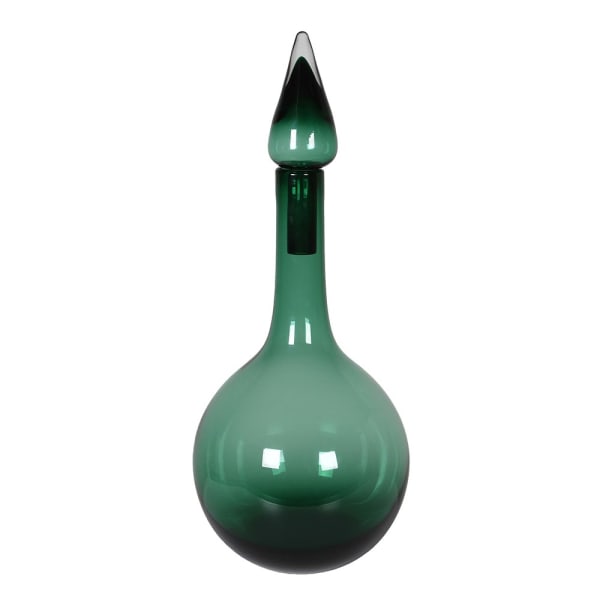 Small Empoli Style Emerald Bottle