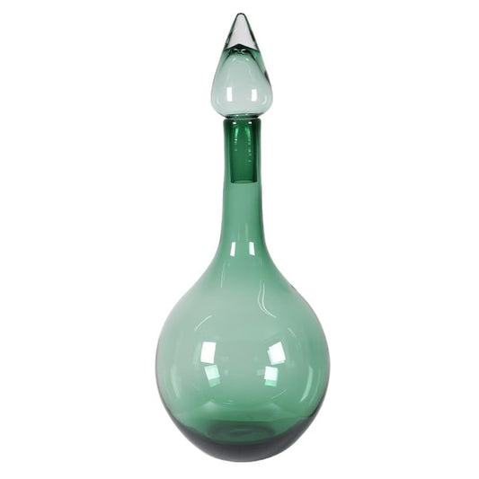 Large Empoli Style Emerald Bottle