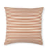 Jasper Square Cushion | Rust/Ecru Stripe