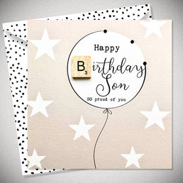 HAPPY BIRTHDAY SON BALLOON
