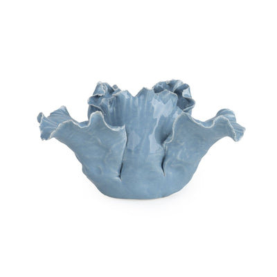 Blue Flower Shaped Tealight Holder
