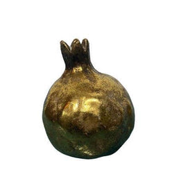 11cm antique gold resin pomegranate