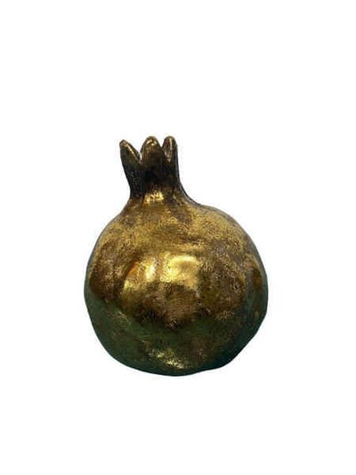 11cm antique gold resin pomegranate