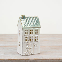 Decorative Green LED House