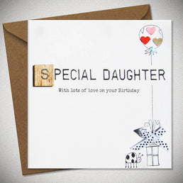 SPECIAL DAUGHTER Greeting Card