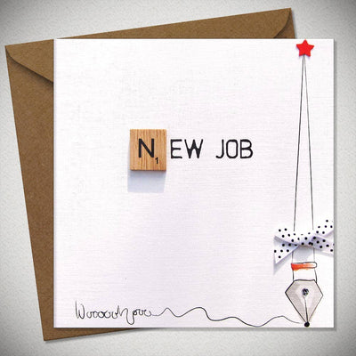 NEW JOB Greeting Card