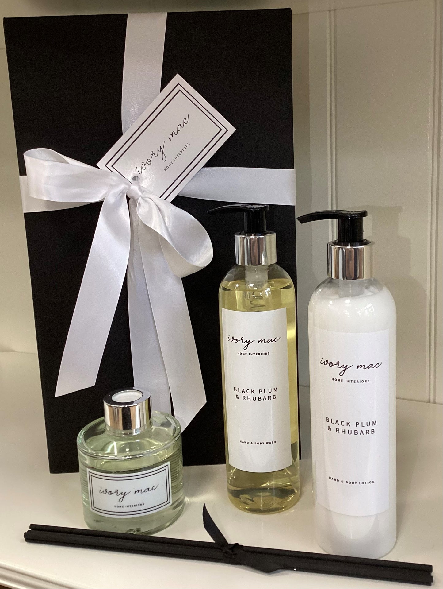 Luxury Hand Wash, Hand Lotion and Reed Diffuser Gift Box