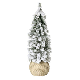 Large Snowy Christmas Tree Basket Base