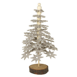 Wooden Felt Star Tree