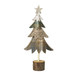 Small Tartan Christmas Tree