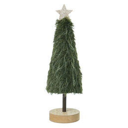 Green Fluffy Tree